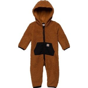 Carhartt Fleece Zip-Front Coveralls - NEW - Size 6 Months